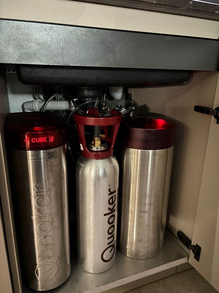 Quooker im Test - Aufbau im Unterschrank